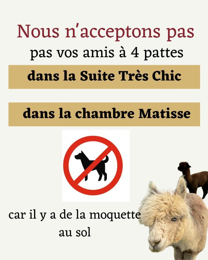 The Alpaca B&B Chalais  Экстерьер фото